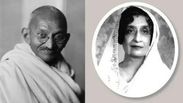 મહાત્મા ગાંધી અને રાજકુમારી અમૃત કૌર