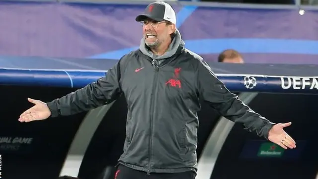 Liverpool boss Jurgen Klopp