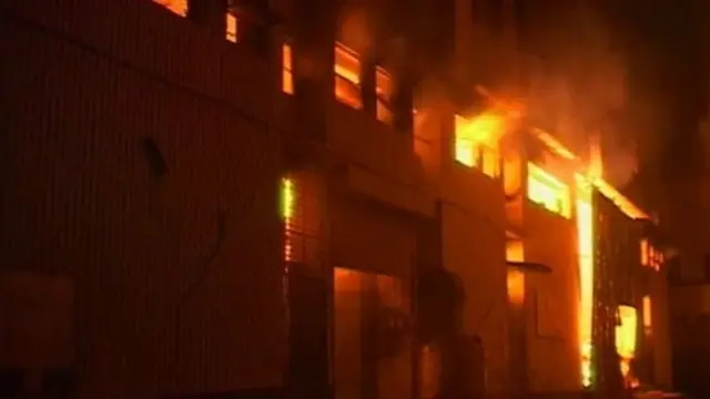 بلدیہ فیکٹری میں آتشزدگی