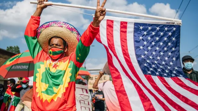 ሓምሌ 1 ኣብ ኣሜሪካው ሴንት ፖል ሚኒሶታ ዝተኻየደ ሰልፊ ተቓውሞ