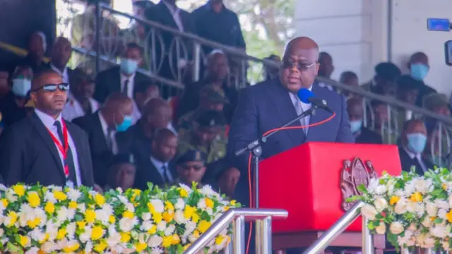 Le Président Felix Tshisekedi