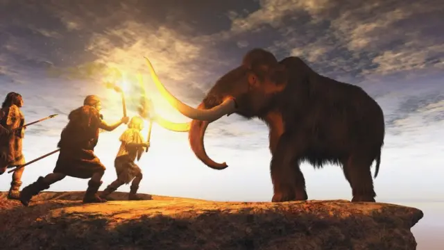 Le régime alimentaire des Néandertaliens, plus dépendant des grands mammifères, rendait leur survie difficile.