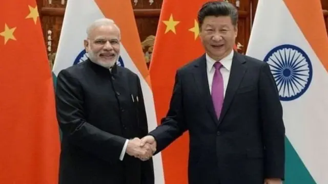 મોદી અને જિનપિંગ