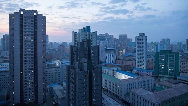 Edificios en Pyongyang