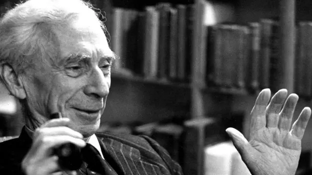 O filósofo Bertrand Russell