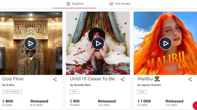 Une page du site Corite