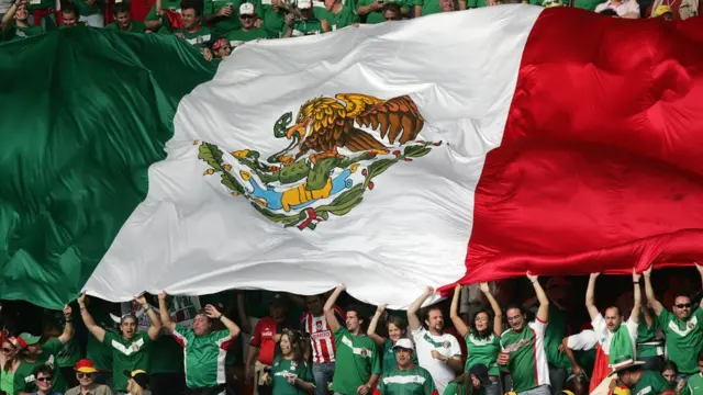 La bandera mexicana