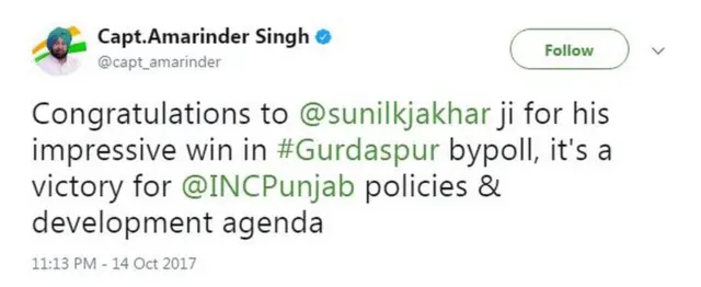 ట్విటర్ ద్వారా శుభాకాంక్షలు తెలిపిన ముఖ్యమంత్రి అమరీందర్ సింగ్