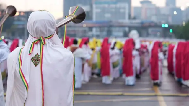 የደመራ በዓል አከባበር በአዲስ አበባ