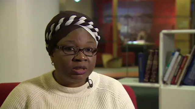 Wata daliba Shakirat Adesola da ke karatu a jami'ar Sussex a Ingila