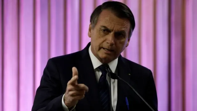 O presidente Jair Bolsonaro