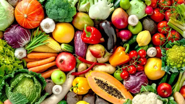 Diversos tiposaposta aposta ganhafrutas, legumes e verduras