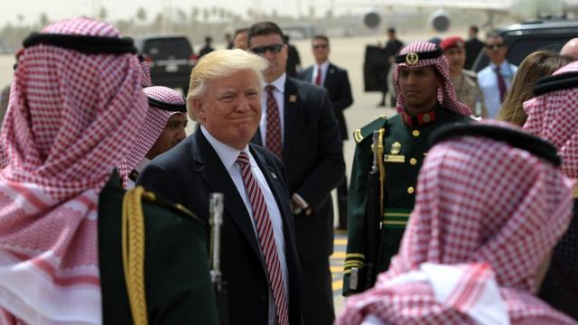 Trump visitó Arabia Saudita a mediados de mayo, la primera visita que realizó a un país extranjero tras iniciar su gobierno.