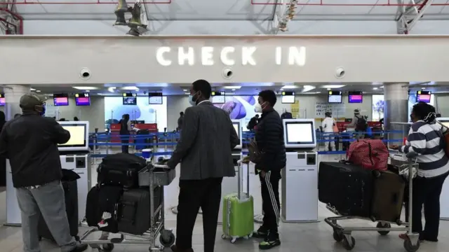 Aeropuerto de Nairobi.