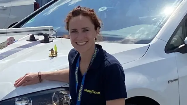 محللة في شركة غوديير، قسم Sightline Tire Intelligence