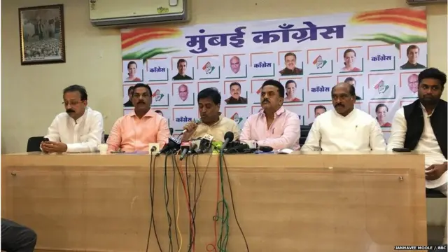 महाराष्ट्र प्रदेश काँग्रेस समितीने मुंबईत पत्रकार परिषद आयोजित केली.