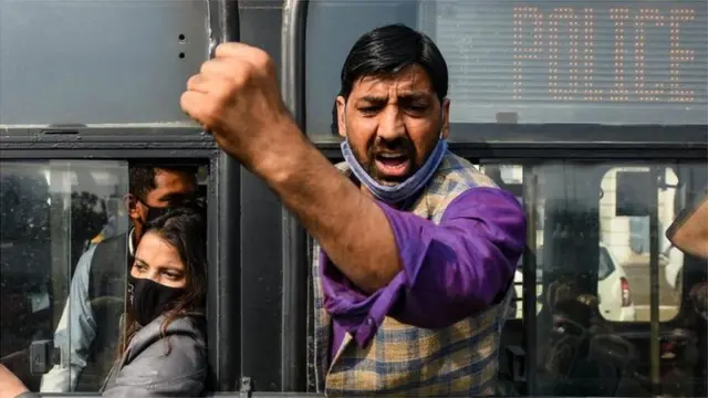 દિલ્હીમાં છાત્રોનું વિરોધપ્રદર્શન