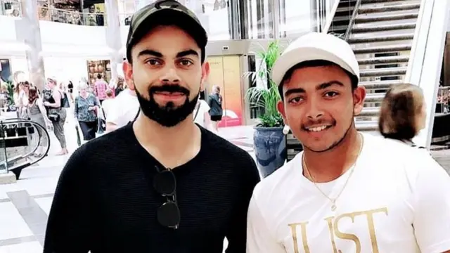 पृथ्वी शॉ, Prithvi Shaw, विराट कोहली, virat kohli, PrithviShaw