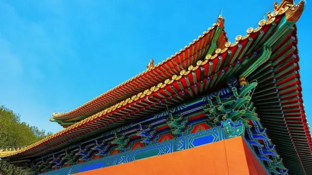 Techo de mausoleo de dinastía Ming