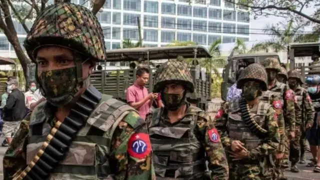 میانمار فوج