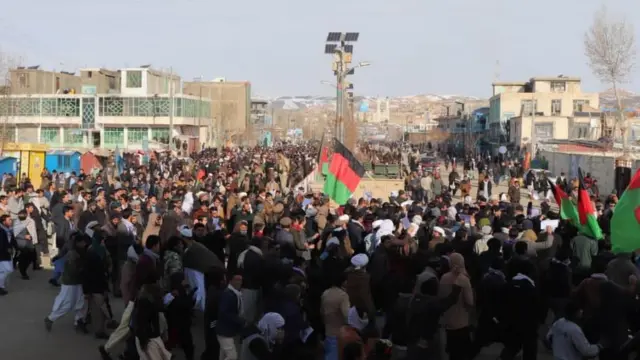 معترضان ولایت غور