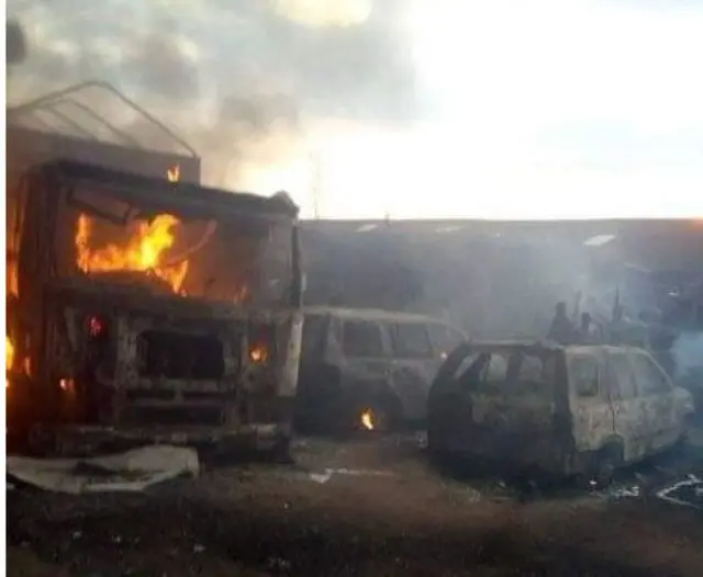 Ụgbọala na-agba ọkụ