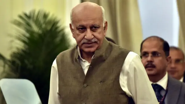 বিজেপি নেতা ও এমপি এম জে আকবর