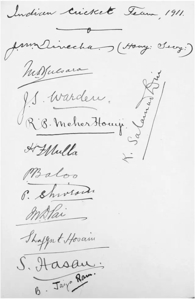 पहली भारतीय क्रिकेट टीम