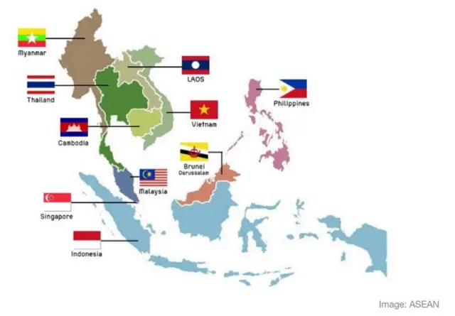ఆసియాన్ సభ్యదేశాలు
