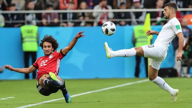 Koda yake babban dan wasan kasar Masar bai samu ya buga wasan da kasarsa ta yi da kasar Uruguay