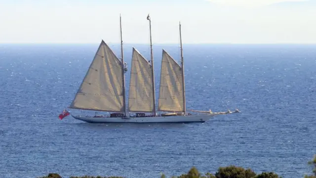 Яхта Ботина