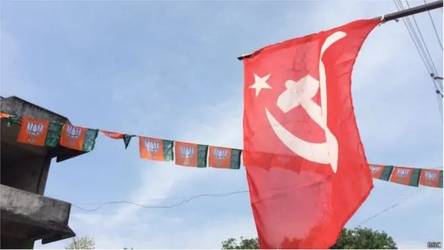 केरल में आरएसएस और माकपा में हिंसा