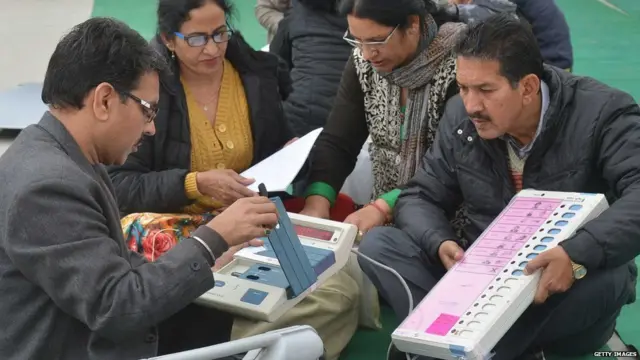 EVMની તપાસ કરતું ચૂંટણી પંચ