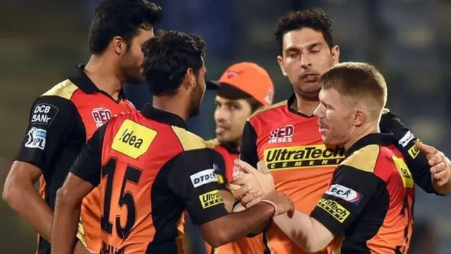 हैदाराबाद टीम के खिलाड़ी