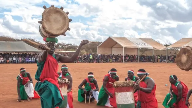 રવાન્ડામાં એક કાર્યક્રમની ઝલક