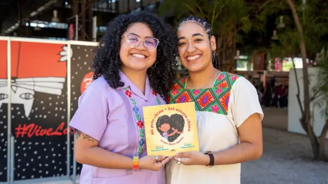 Reina Pelcastre y Jakim Ogata.