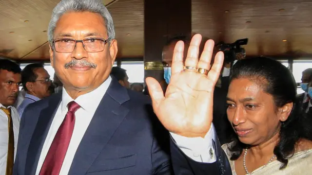 राजपक्ष दम्पती