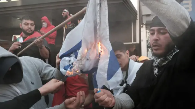 сжигание флага