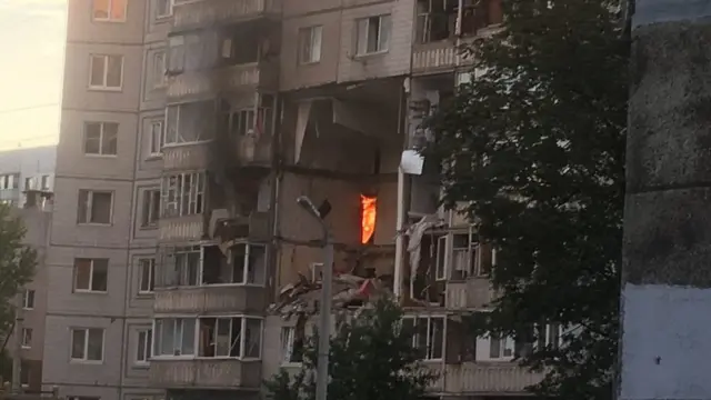 Взрыв жилого дома