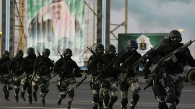 قوات امن سعودية