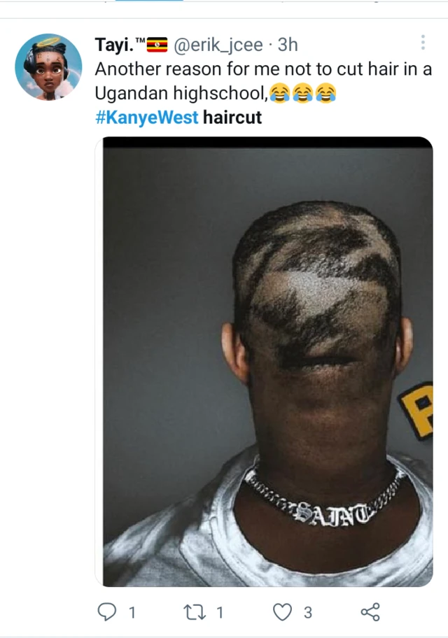Kanye West New Haircut: Reactions as Kanye West reveal new haircut and change name