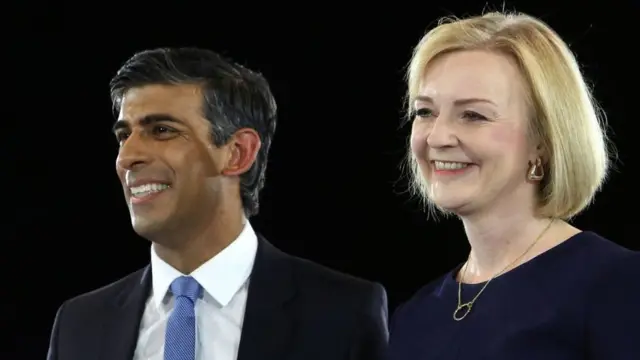 ऋषि सुनक और लिज ट्रस