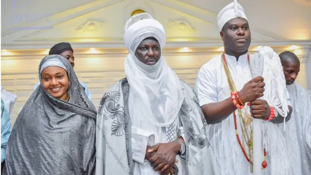 Oba Adeyeye Ogunwusi ati Emir ti Borgu