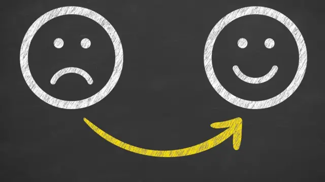 Carita triste a carita feliz