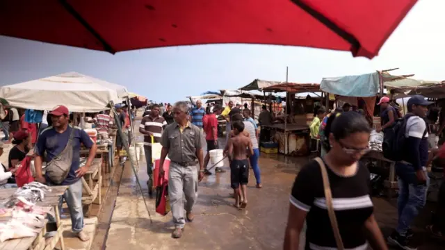 Mercado de Los Cocos, na Venezuela