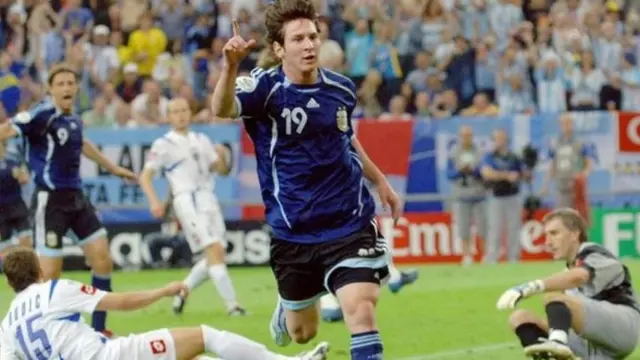 현재까지 리오넬 메시의 유일한 월드컵 본선 경기는 2014년 독일에 패배로 끝났다.