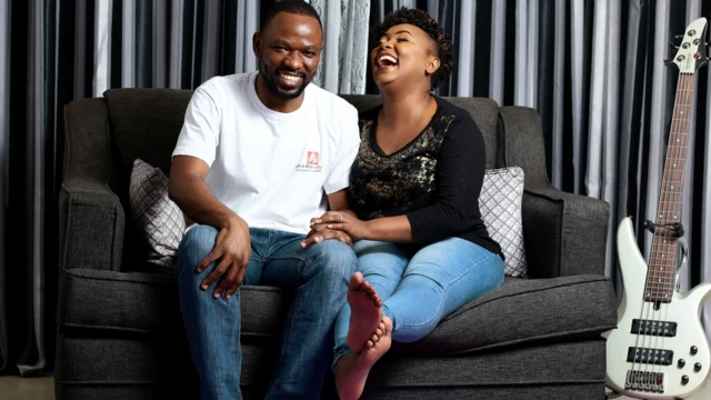 Jane Aller n'umugabo wiwe Donah Omondi