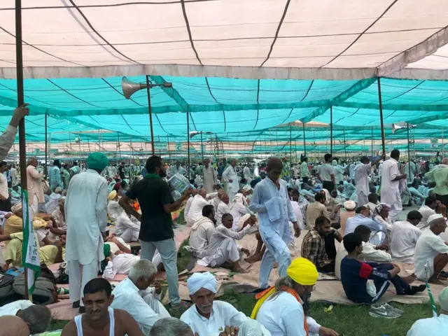 मुज़फ़्फ़रनगर में किसान महापंचायत