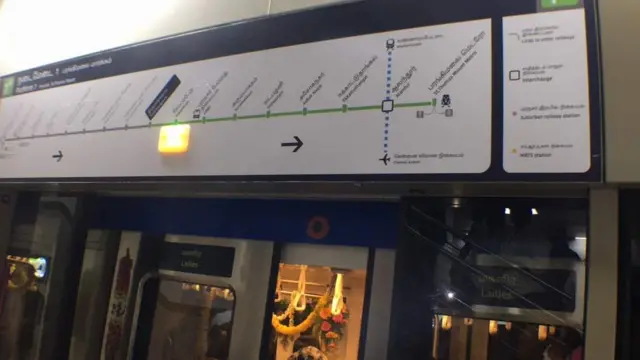 சென்னையின் முதல் சுரங்கப்பாதை மெட்ரோ ரயில் சேவை துவக்கம்