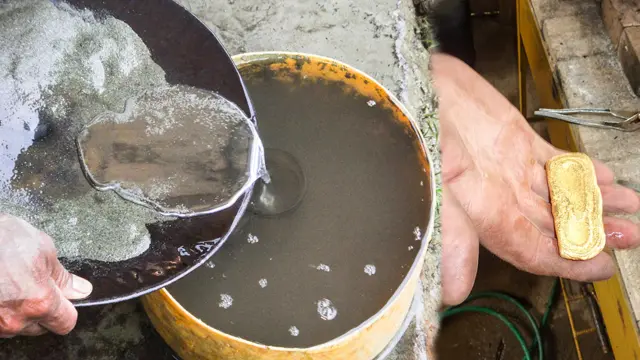 Mercurio para sacar oro.